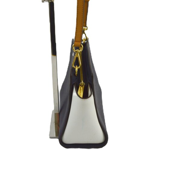 Michael Kors Selma Color-Block Leather Satchel Bag #101-97 - Picture 3 of 7